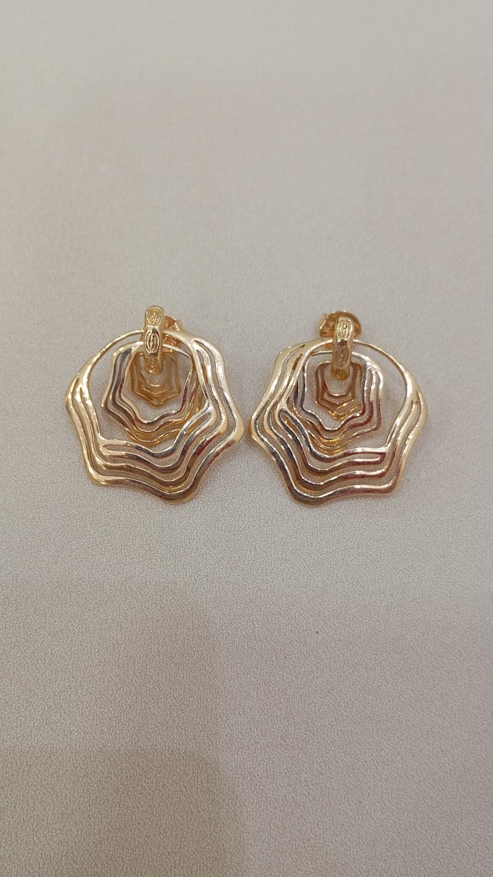 24345 BRINCO DOURADO VAZADO HERREIRA