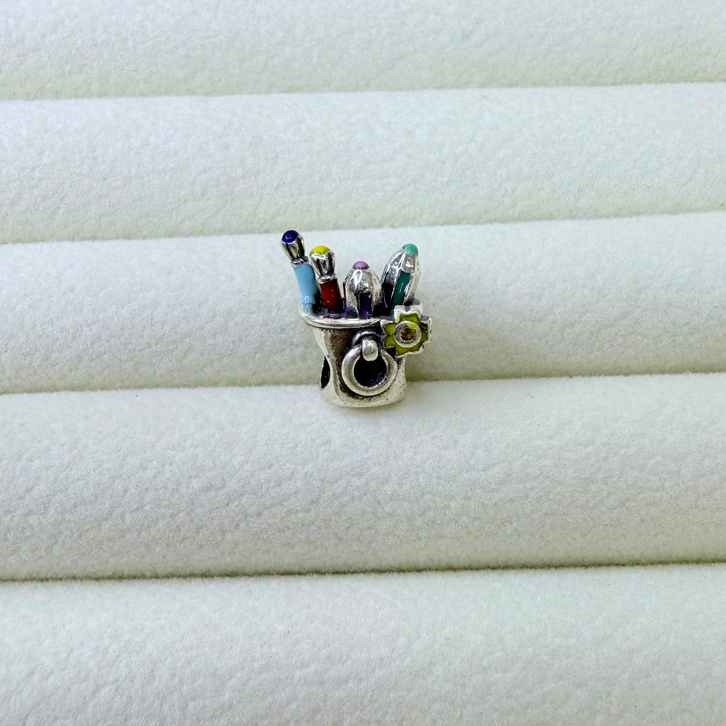 SEPARADOR PRATA 925 PORTA-LAPIS E PINCEIS